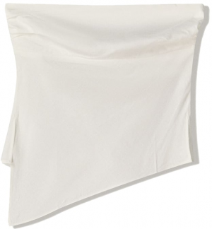 Bershka Top  šedobiela