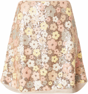 YAS Sukňa 'YASLALEA'  béžová / žltá / zlatá