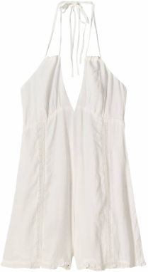 Bershka Overal  šedobiela