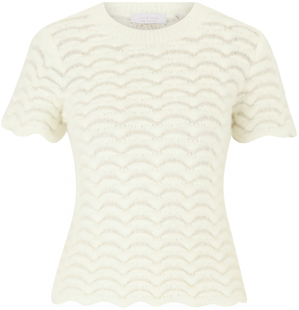 Rich & Royal Sveter  perlovo biela