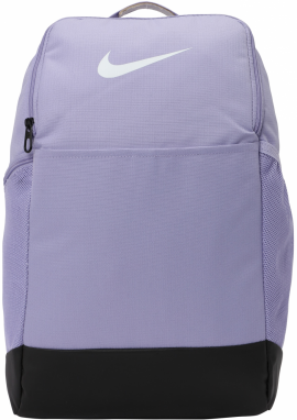 NIKE Športový batoh 'Brasilia 9.5'  fialová / čierna / biela