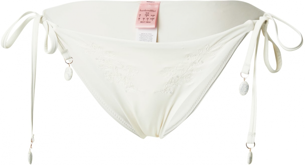 Hunkemöller Bikinové nohavičky 'Giselle'  prírodná biela