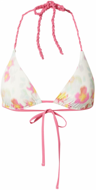 Hunkemöller Bikinový top 'Madeira'  pastelovo modrá / svetlozelená / svetloružová / biela