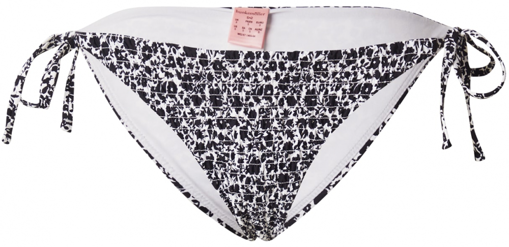 Hunkemöller Bikinové nohavičky 'Lobos'  čierna / biela