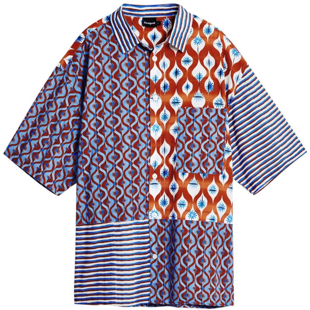 Desigual Košeľa  zmiešané farby