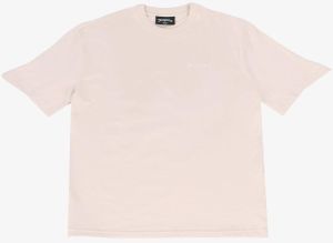 Dropsize Tričko  krémová / tmavošedá / čierna
