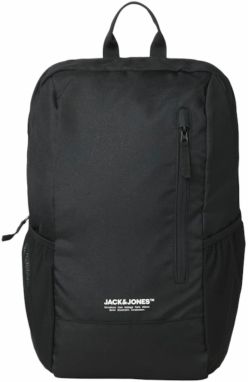 JACK & JONES Batoh 'JACTeak'  čierna / biela