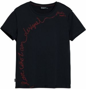 Desigual Tričko  čierna