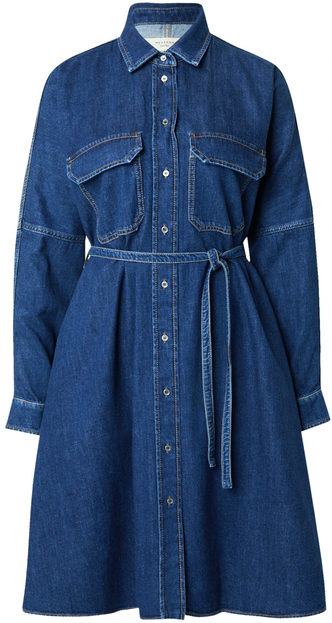 Weekend Max Mara Košeľové šaty 'BALENIO'  modrá denim