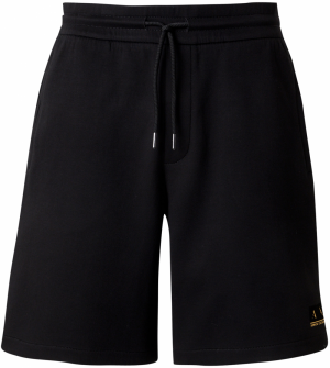 ARMANI EXCHANGE Nohavice  tmavooranžová / čierna