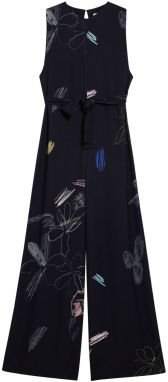 Desigual Overal  zmiešané farby / čierna