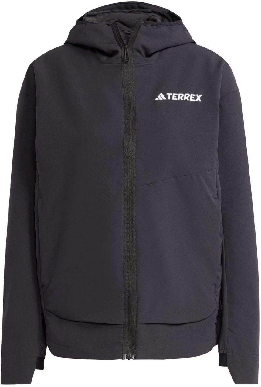 ADIDAS TERREX Outdoorová bunda  čierna / biela