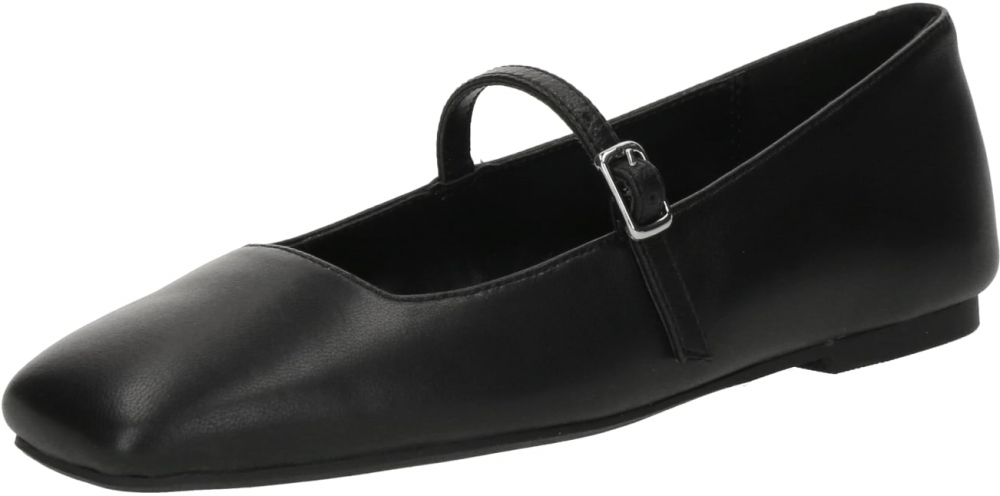 STEVE MADDEN Baleríny s ramienkom 'Ezri'  čierna