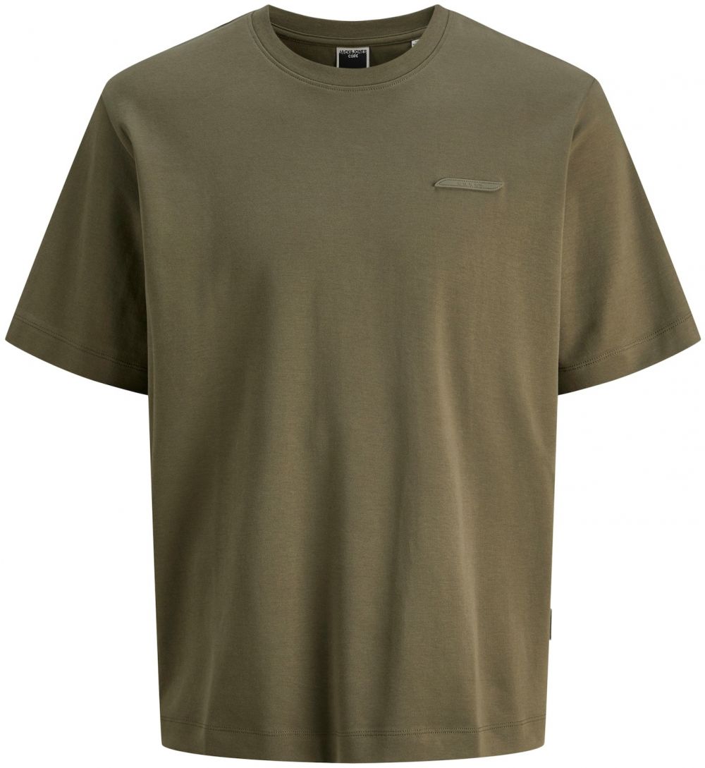 JACK & JONES Tričko 'JCOFUSION'  tmavozelená