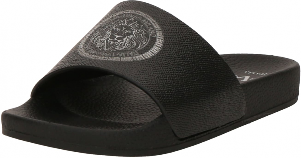 19V69 ITALIA Šľapky 'Luu'  striebornosivá / čierna