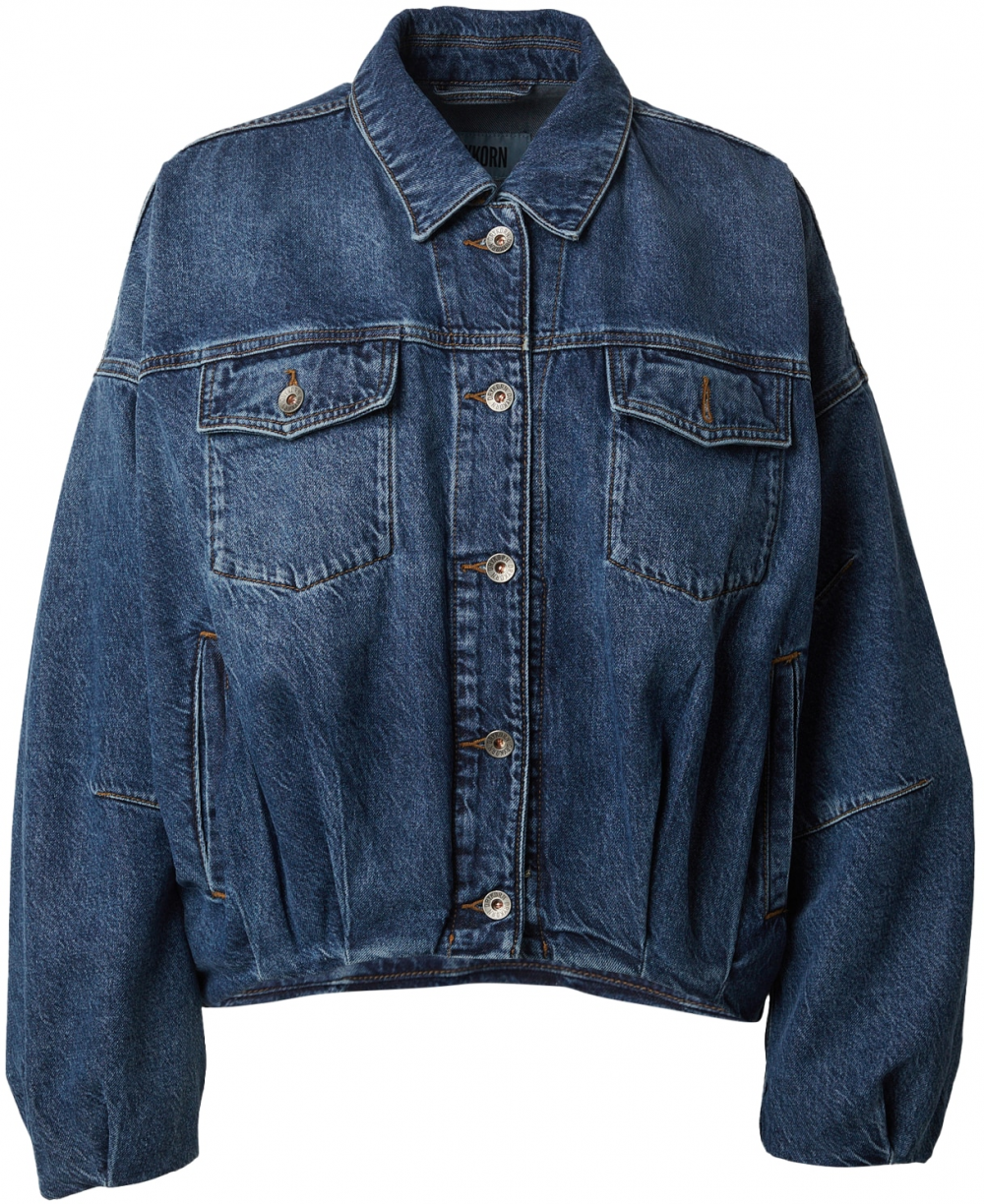 DRYKORN Prechodná bunda 'Blaxton'  modrá denim