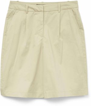 VERO MODA Plisované nohavice  kapučíno