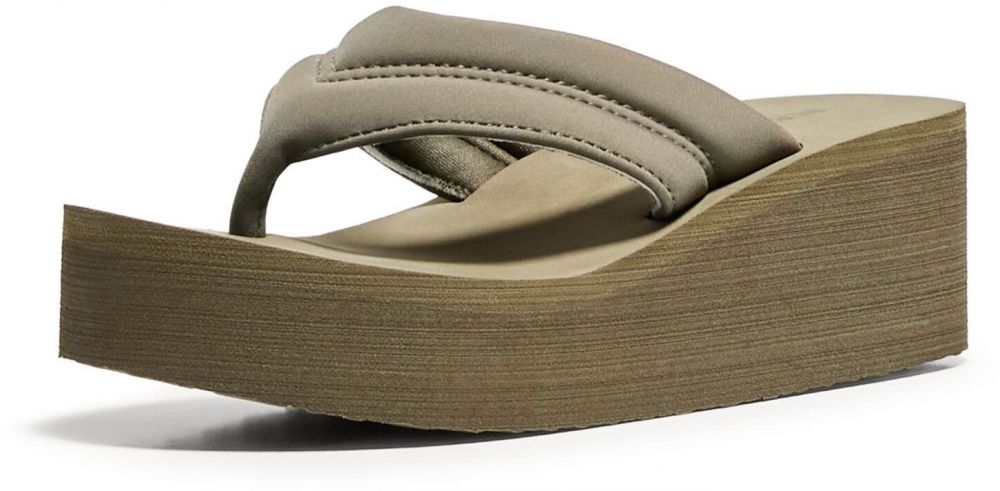 Bershka Žabky  kaki