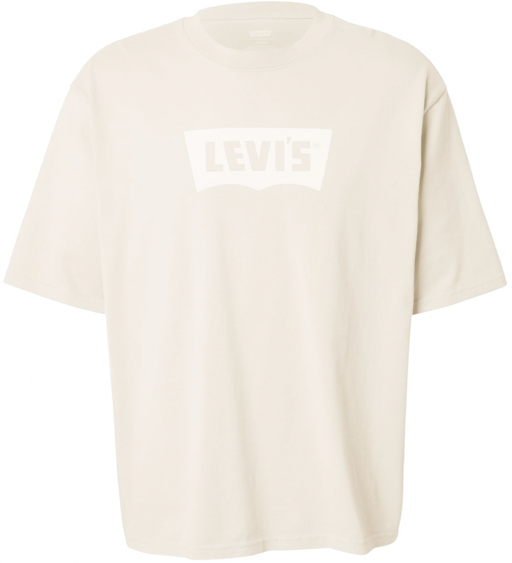 LEVI'S ® Tričko  sivobéžová / prírodná biela