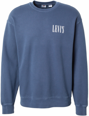 LEVI'S ® Mikina  modrosivá / biela