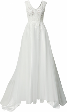 MAGIC BRIDE Večerné šaty  slonová kosť