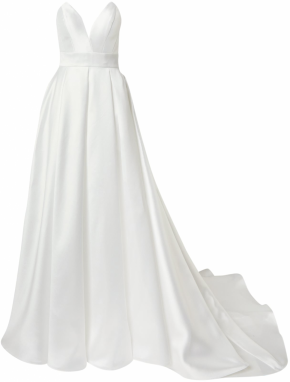 MAGIC BRIDE Večerné šaty  biela