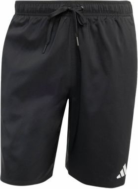 ADIDAS SPORTSWEAR Plavecké šortky  čierna / biela