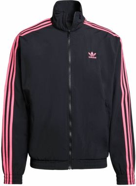 ADIDAS ORIGINALS Prechodná bunda 'Firebird'  ružová / čierna