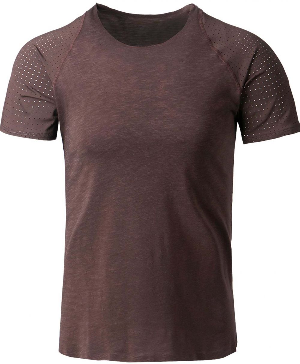 Athlecia Funkčné tričko 'Dakia'  hnedá