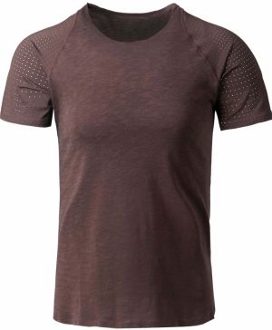 Athlecia Funkčné tričko 'Dakia'  hnedá