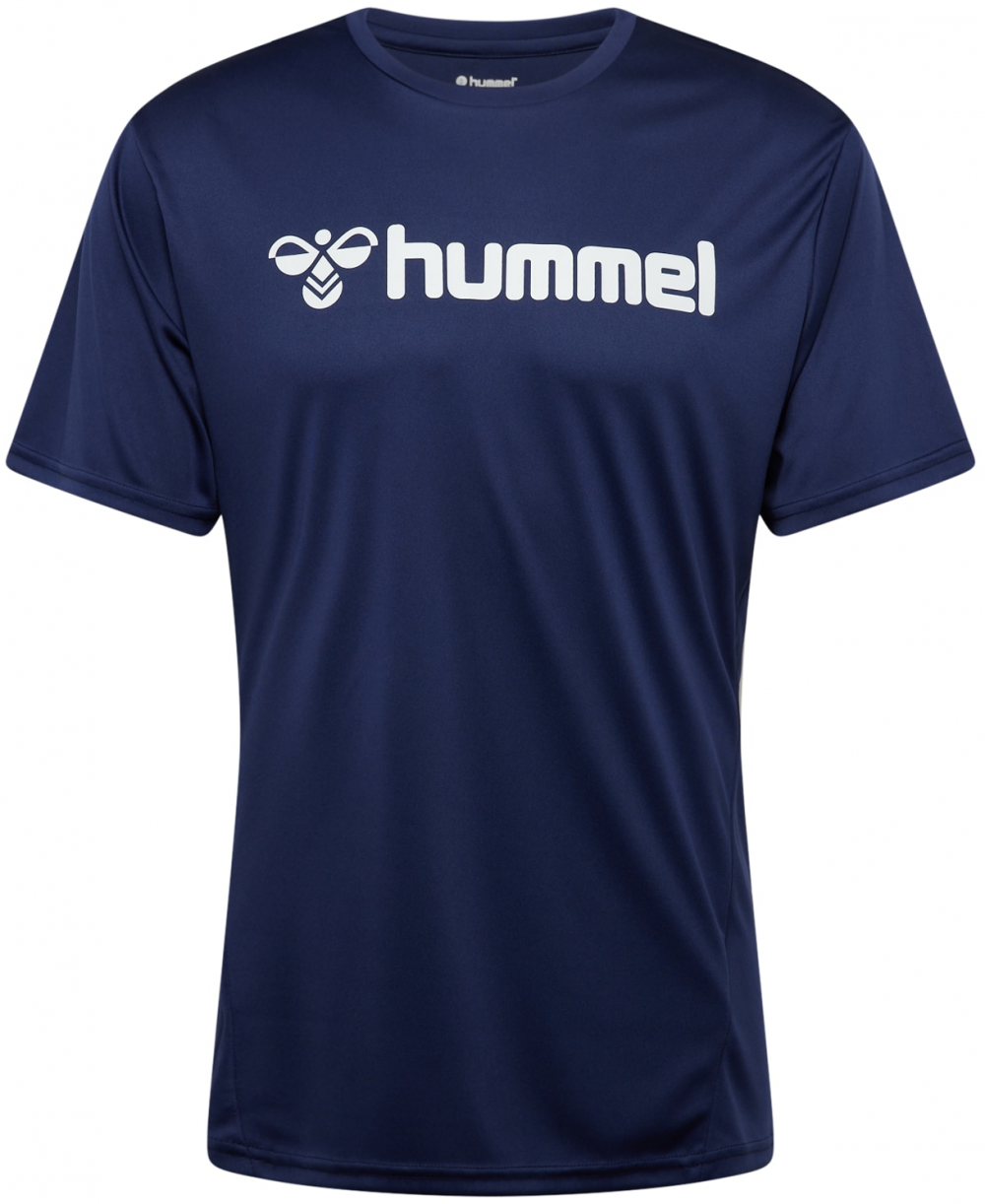 Hummel Funkčné tričko  námornícka modrá / biela
