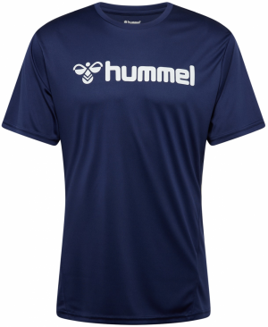 Hummel Funkčné tričko  námornícka modrá / biela