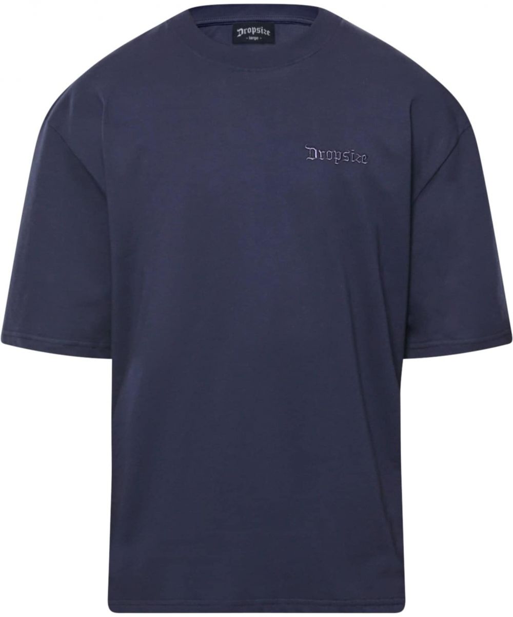 Dropsize Tričko  svetlomodrá / tmavomodrá / biela