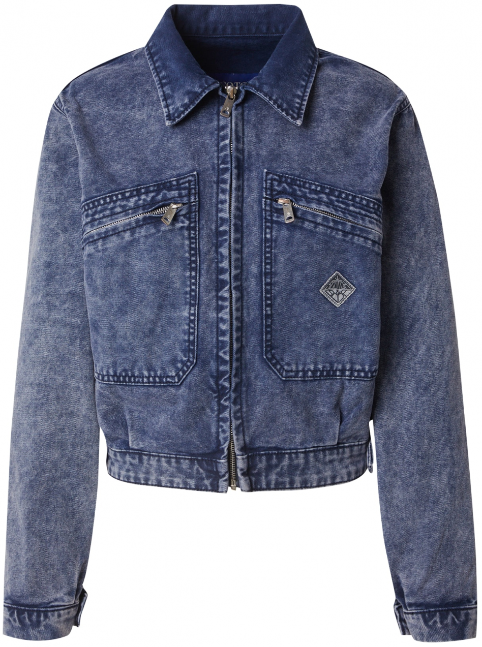 SCOTCH & SODA Prechodná bunda  modrá denim
