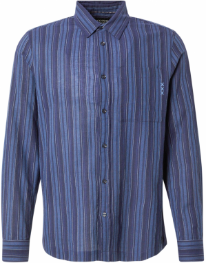 SCOTCH & SODA Košeľa  námornícka modrá / enciánová / biela