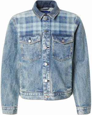 SCOTCH & SODA Prechodná bunda  modrá denim / svetlomodrá