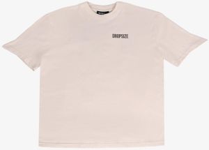 Dropsize Tričko  krémová / hnedá