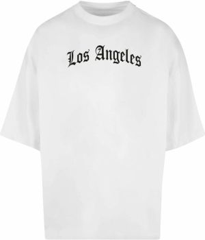Mister Tee Tričko 'Los Angeles'  čierna / biela