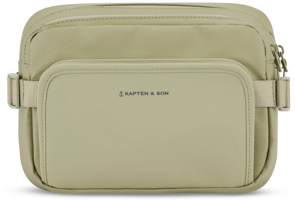 Kapten & Son Ľadvinka 'Lisbon'  antracitová / pastelovo zelená