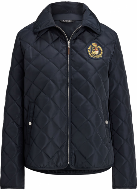 Lauren Ralph Lauren Prechodná bunda  námornícka modrá / zlatá / krvavo červená / biela