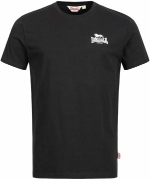 LONSDALE Tričko 'WARLINGHAM'  čierna / biela
