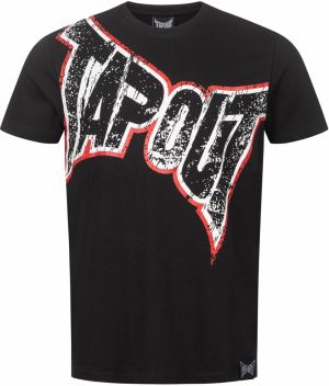 Tapout Tričko ' BERNARDINO '  červená / čierna / biela