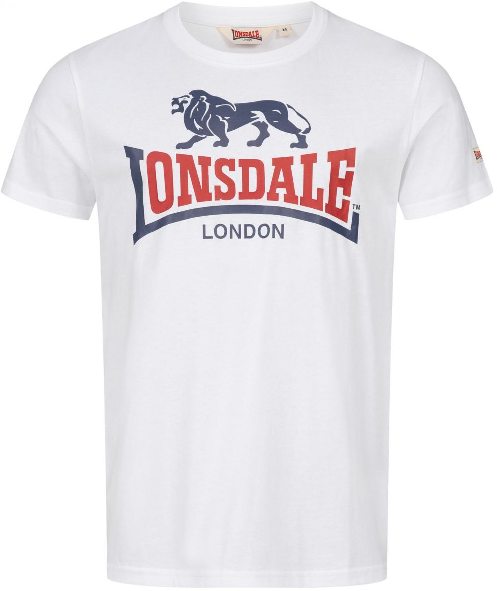 LONSDALE Tričko  námornícka modrá / červená / biela