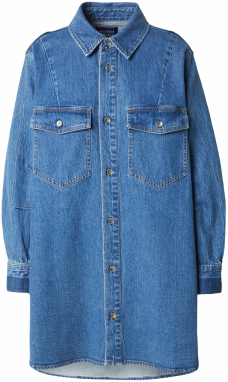 SCOTCH & SODA Košeľové šaty  modrá denim