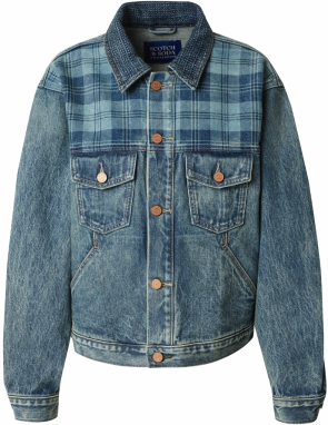 SCOTCH & SODA Prechodná bunda  modrá