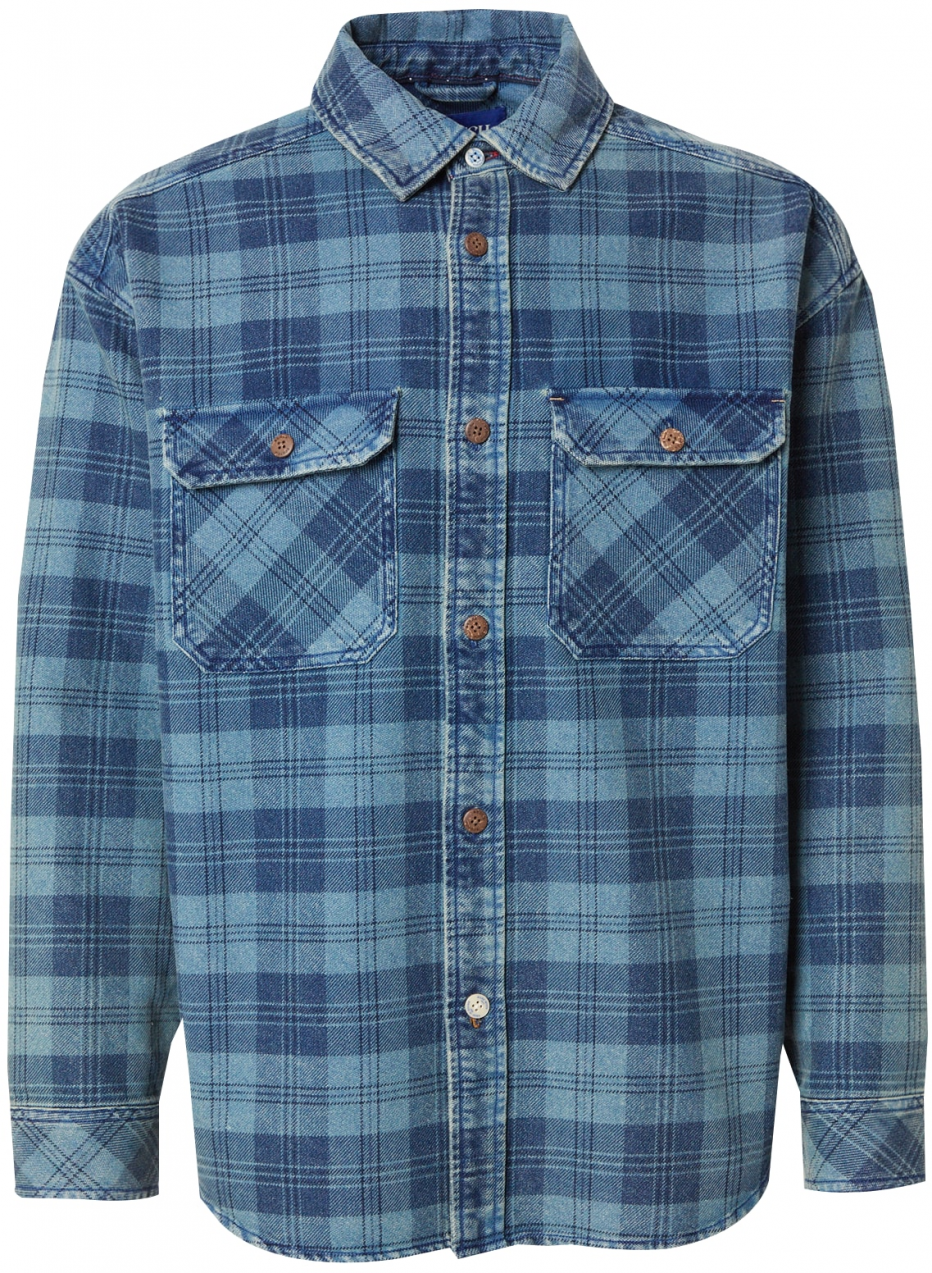 SCOTCH & SODA Prechodná bunda  námornícka modrá / modrá denim / tmavomodrá