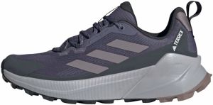 ADIDAS TERREX Poltopánky 'Trailmaker 2.0'  tmavošedá / tmavofialová / čierna / biela