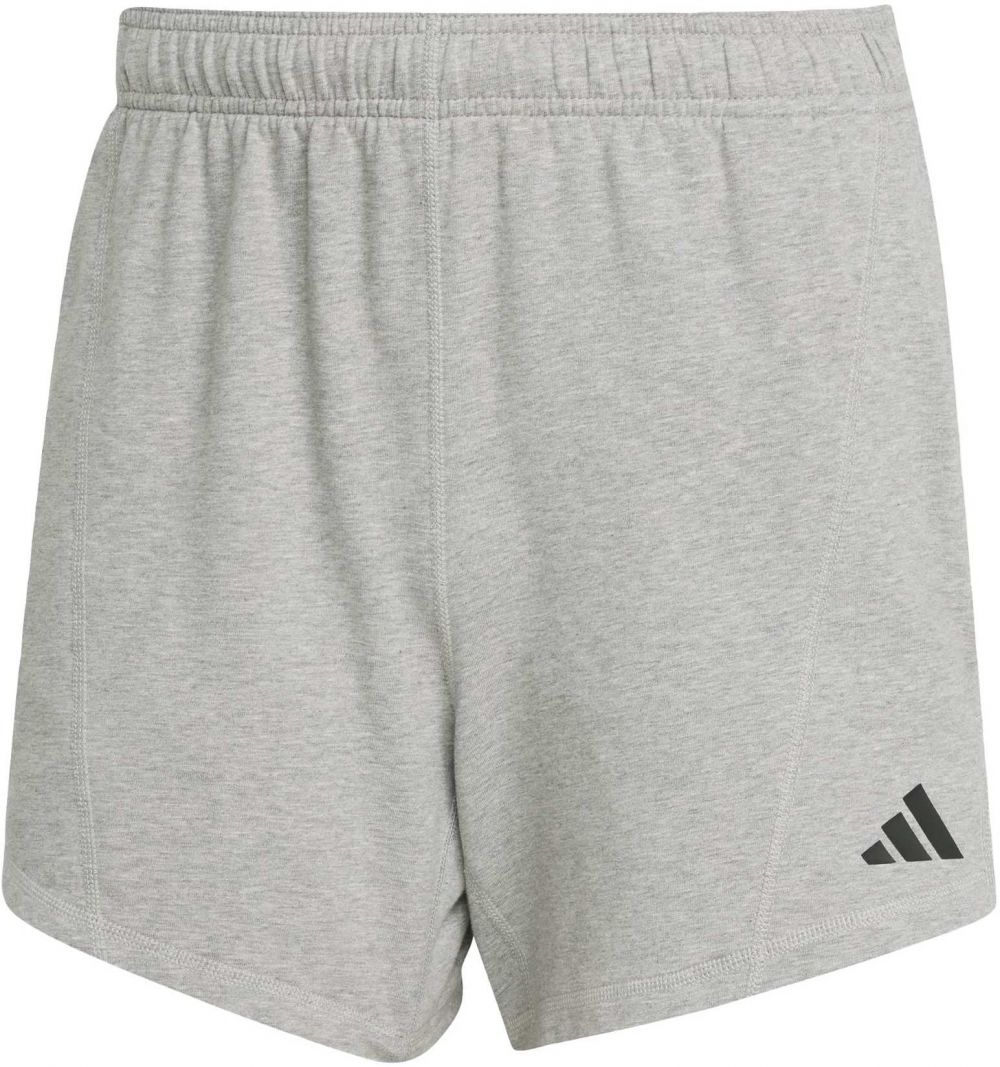 ADIDAS PERFORMANCE Športové nohavice 'D4T'  sivá melírovaná / čierna