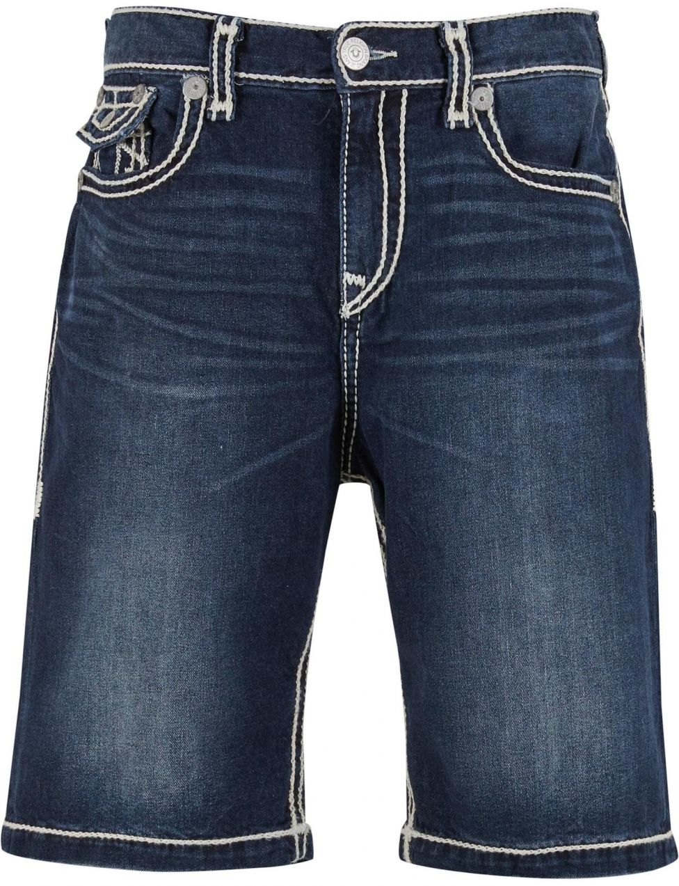 True Religion Džínsy  modrá denim