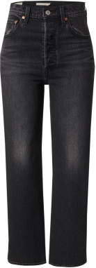 LEVI'S ® Džínsy 'RIBCAGE'  čierny denim